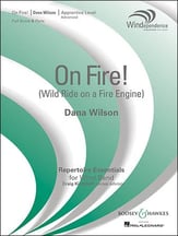 On Fire! (Wild Ride on a Fire Engine) Concert Band sheet music cover
